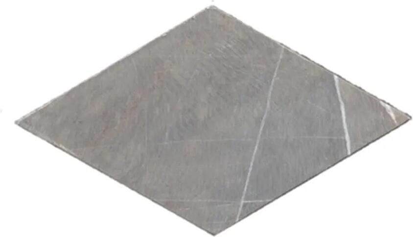 Terre d'Azur Rombo vloertegel 10x17cm antraciet