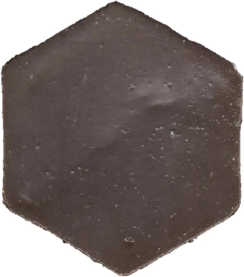 Terre d'Azur Terra Alta vloertegel hexagonal 16cm antraciet