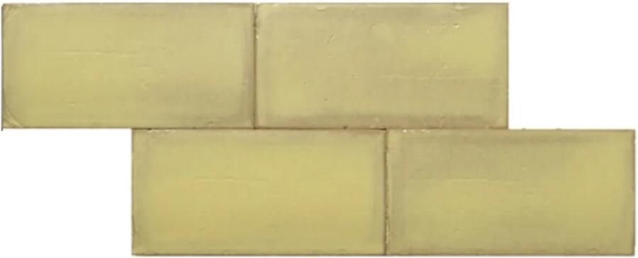 Terre d'Azur Terre-Spatula wandtegel 10x20cm groen licht