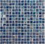 The Mosaic Factory Amsterdam mozaïektegel 32.2x32.2cm wand en vloertegel Vierkant Glas Dark Blue glans GMG668 - Thumbnail 2