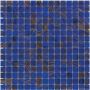 The Mosaic Factory Amsterdam mozaïektegel 32.2x32.2cm wand en vloertegel Vierkant Glas Medium Blue glans GMG661 - Thumbnail 2