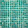 The Mosaic Factory Amsterdam mozaïektegel 32.2x32.2cm wand en vloertegel Vierkant Glas Turquoise glans GMG767 - Thumbnail 2