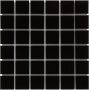 The Mosaic Factory Barcelona mozaïektegel 30.9x30.9cm wandtegel Vierkant Porselein Black Glans AF13317 - Thumbnail 2