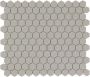 The Mosaic Factory London mozaïektegel 26x30cm wand en vloertegel Zeshoek Hexagon Porselein Grey Mat LOH2029 - Thumbnail 2