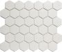 The Mosaic Factory London mozaïektegel 28.2x32.1cm wand en vloertegel Zeshoek Hexagon Porselein Super White Mat LOH1010S - Thumbnail 2