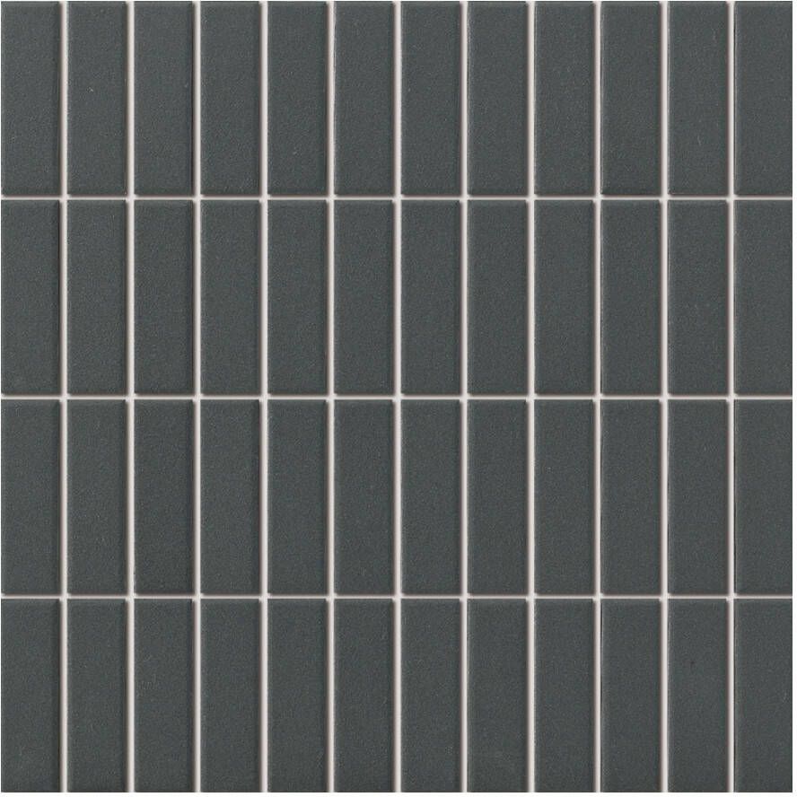 The Mosaic Factory London mozaïek tegels 30x30 rechthoek zwart
