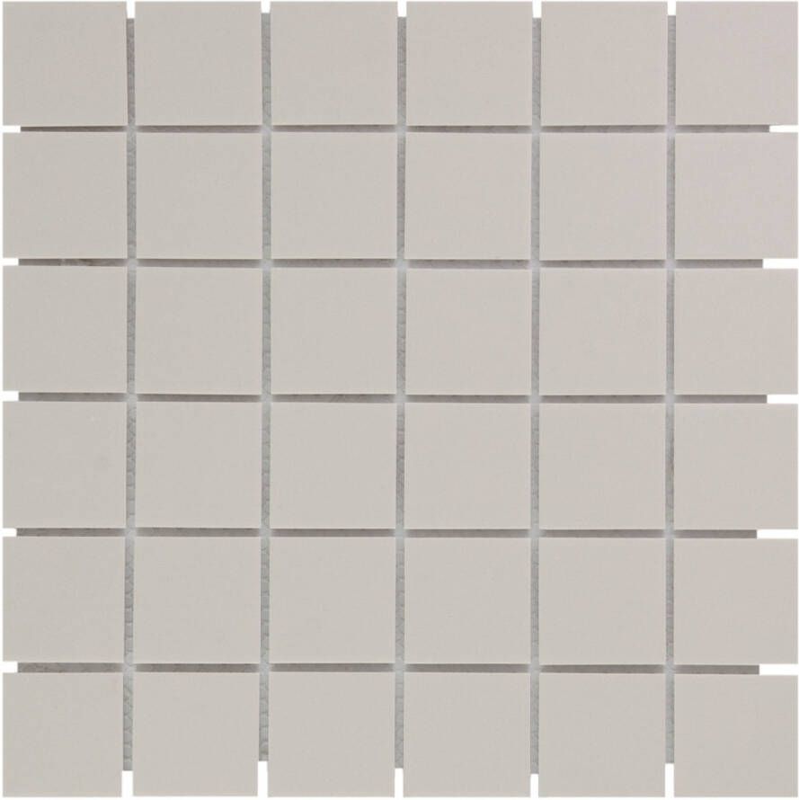 The Mosaic Factory London vierkante mozaïek tegels 31x31 beige