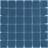 The Mosaic Factory London mozaïektegel 4.8x4.8x0.6cm voor vloer binnen en buiten vierkant porselein blauw mat met antislip LO1019 online kopen