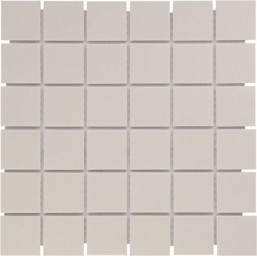 The Mosaic Factory London vierkante mozaïek tegels 31x31 wit