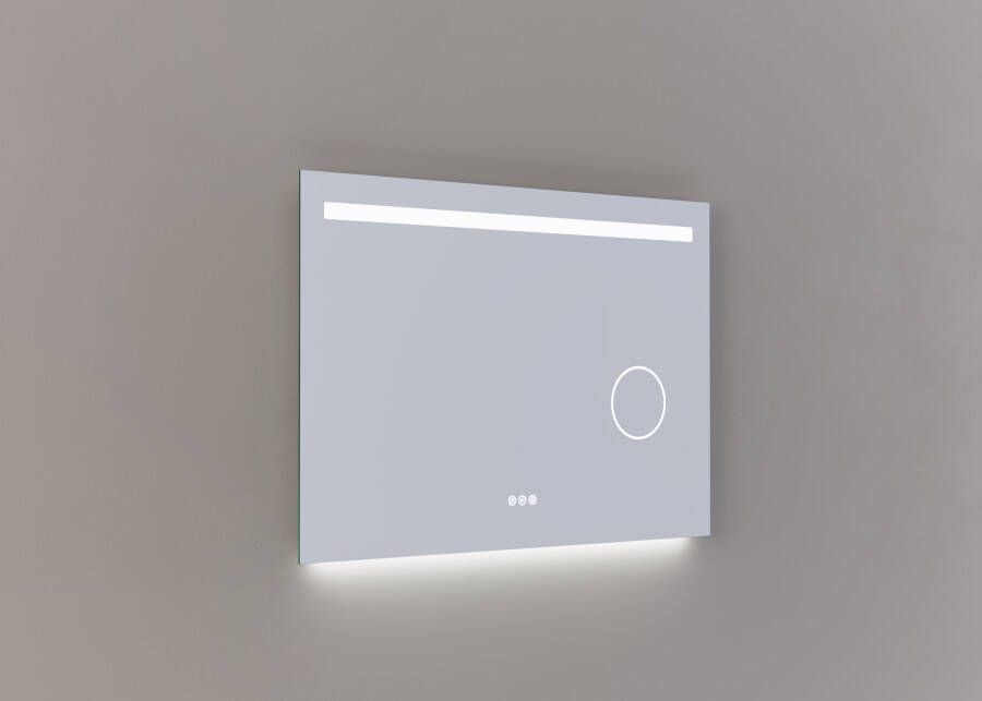 Thebalux M24 spiegel 100x70cm met verlichting verwarming en vergrootspiegel