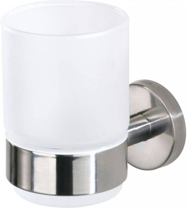 Tiger Boston Bekerhouder met glas gepolijst RVS mat glas CO307630346