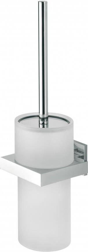Tiger Items Toiletborstel Met Houder 10x13x40 cm RVS Geborsteld