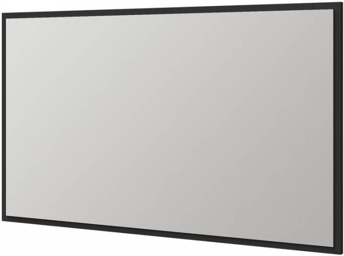 Tiger S-line spiegel met frame 120x70cm mat zwart