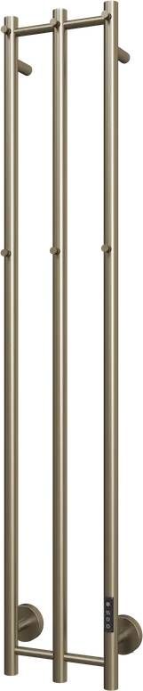TVS Design Plus 3 elektrische radiator 150x28cm goud geborsteld