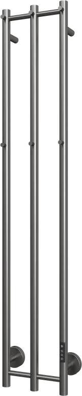 TVS Design Plus 3 elektrische radiator 150x28cm gunmetal