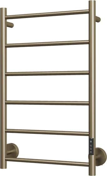 TVS Design Plus 6 elektrische radiator 80x50cm goud geborsteld