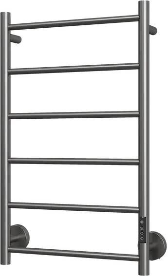 TVS Design Plus 6 elektrische radiator 80x50cm gunmetal