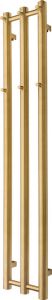 TVS Design SCHADEMODEL: Plus 3 handdoekradiator verticaal goud geborsteld 200W 140x26 5cm
