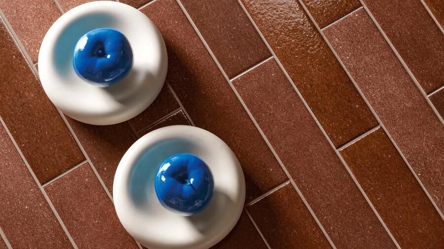 Valence Orizz vloertegel cotto mat 6.5x29cm terracotta