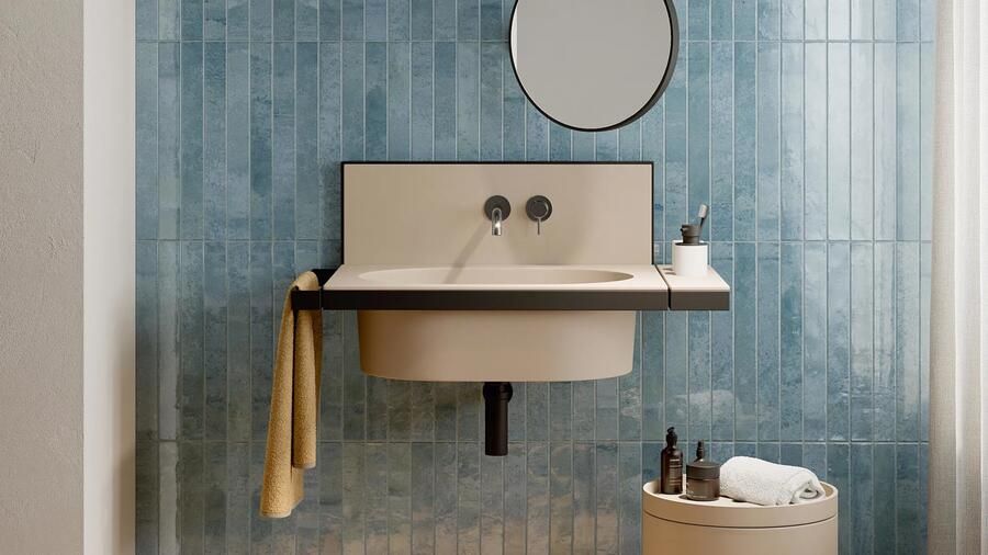 Valence Vista wandtegel california 4.5x45cm lichtblauw