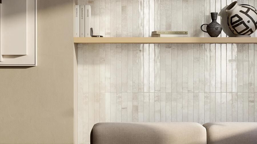 Valence Vista wandtegel dakota 4.5x45cm beige