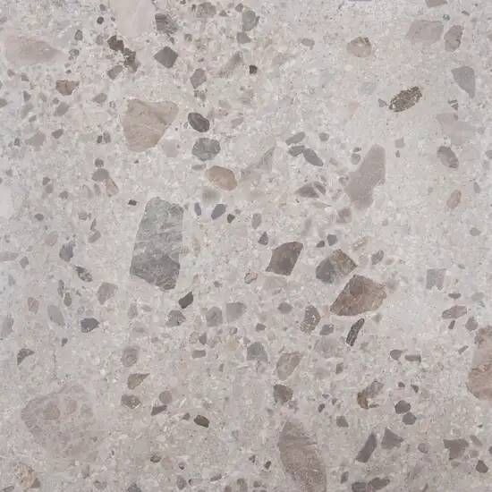 Vtwonen Tegels Composite vloertegel 120x120cm grijs bruin gerectificeerd