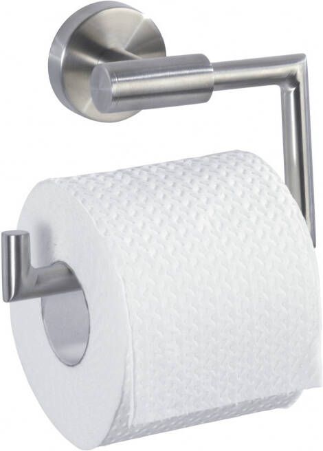 Wenko Bosio toiletrolhouder zonder klep RVS mat