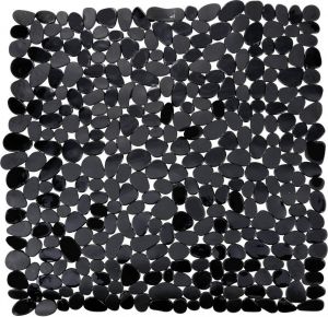 Wenko Paradise anti-slip douchemat 54x54cm zwart