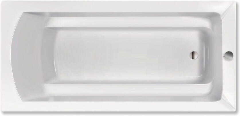 Xenz Ligbad Inbouw Bodysize Rechthoek 1-2 Persoons Duobad 90x170x45cm Acryl Creme Mat met Poten