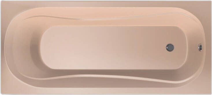 Xenz Bonaire ligbad 180x80x44cm met poten zonder afvoer Acryl Bahama beige Hoogglans 6803-19