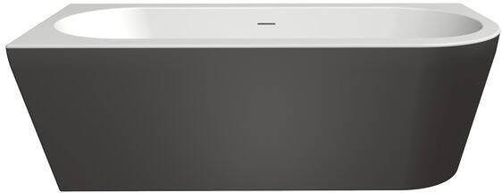 Xenz Charley hoekbad 180x80cm badvulcombinatie gemonteerd wit glans met overloop met afvoer met badvulcombinatie Hoekopstelling links Acryl Wit 7016-01-VC01 - Foto 2