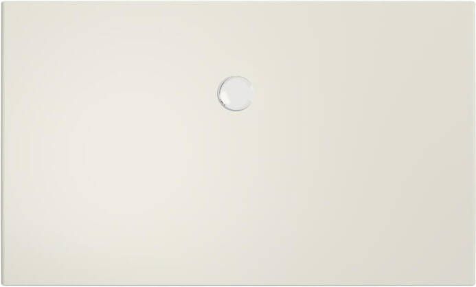 Xenz Douchevloer Flat | 150x90 cm | Incl.Afvoersifon-Chroom | Acryl | Rechthoekig | Pergamon glans
