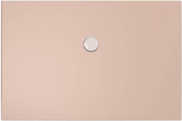 Xenz Flat Plus rechthoekige douchevloer acryl 120x100cm bahama beige