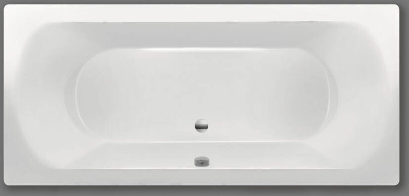 Xenz Ligbad Inbouw Lagoon Rechthoek 1-2 Persoons Duobad 75x170x50cm Acryl Bahama Beige Hoogglans met Poten