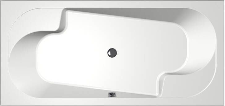 Xenz Parel ligbad acryl 190x90x45cm wit glans