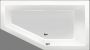 Xenz Society 160 ligbad 160x90cm met overloop zonder afvoer Hoekopstelling rechts Acryl Antraciet mat 6882-05 - Thumbnail 3