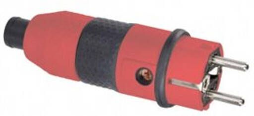 Abl sursum Ultra Pro stekker met randaarde IP44 rood zwart 1529140