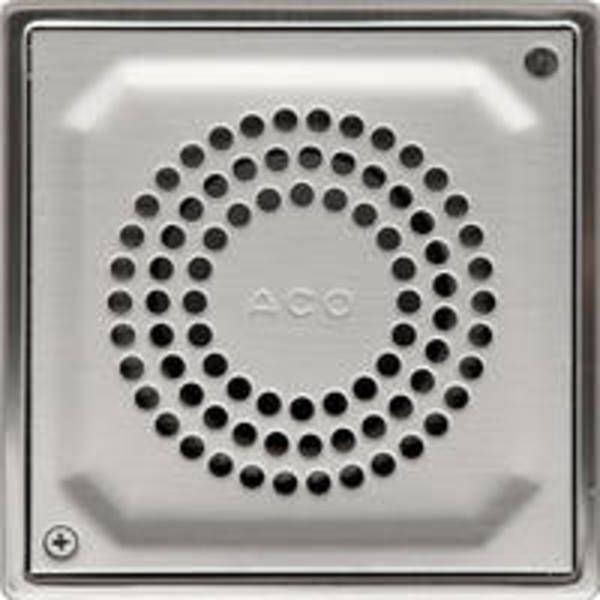 Aco Flexdrain 1 delig massive rooster 78 5cm RVS 415763