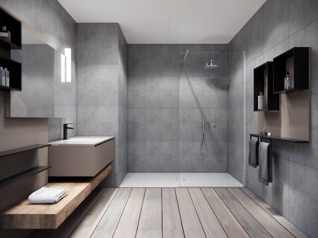 Adema Aktie Inloopdouche 90x200cm helder glas chroom sw1009