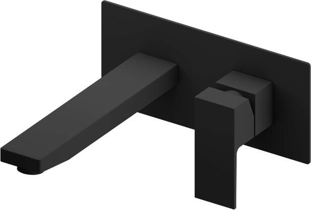 Adema Alcedo inbouw wastafelkraan vierkant zwart mat 14653560279