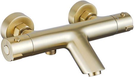 Adema Sparkle 2.0 thermostatische bad- douchekraan goud mat SW1407269