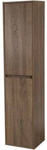 Adema Bella kolomkast 35x35x160cm greeploos 2 deuren hout OUTLET ACHKHOUT-GL