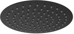 Adema Calypte hoofddouche 25cm rond zwart mat 210017501691-MB