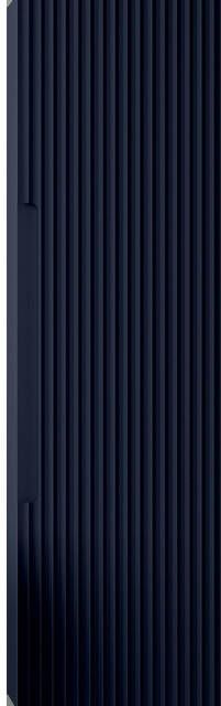 Adema Prime Balance Hoge Kast 120x34.5x26.9cm 1 deur mat marine blauw MDF 88211