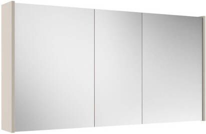 Adema Prime Spiegelkast 120x63x16cm -inclusief zijpanelen cotton (beige) SW1212818 SW892634