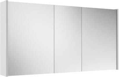 Adema Prime Spiegelkast 120x63x16cm -inclusief zijpanelen greige (grijs) SW1212818 SW892637