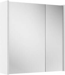Adema Prime Spiegelkast 60x63x16cm inclusief zijpanelen mat wit SW1212815 SW812070