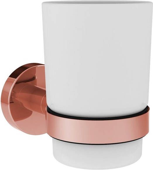 Allibert Coperblink bekerhouder 10x7cm inox Koper glans 823782