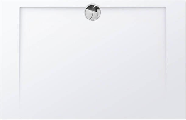 Allibert Slim douchebak 140x90cm rechthoek afvoer midden Wit 820887