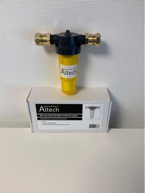 Altech WS1000 anti-kalk starterset softener ingebouwde filter incl. sensor gnc38770